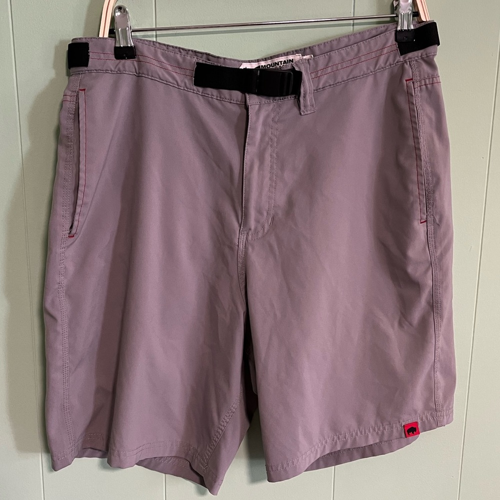 MOUNTAIN KHAKIS Men's Belted Shifter Short Hiking Camping Performance Wa…